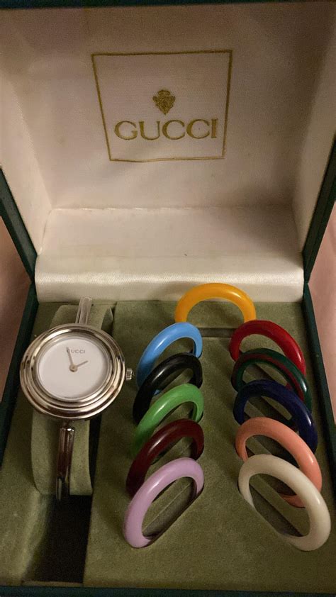 cheap gucci digital watch|gucci bezel watch silver.